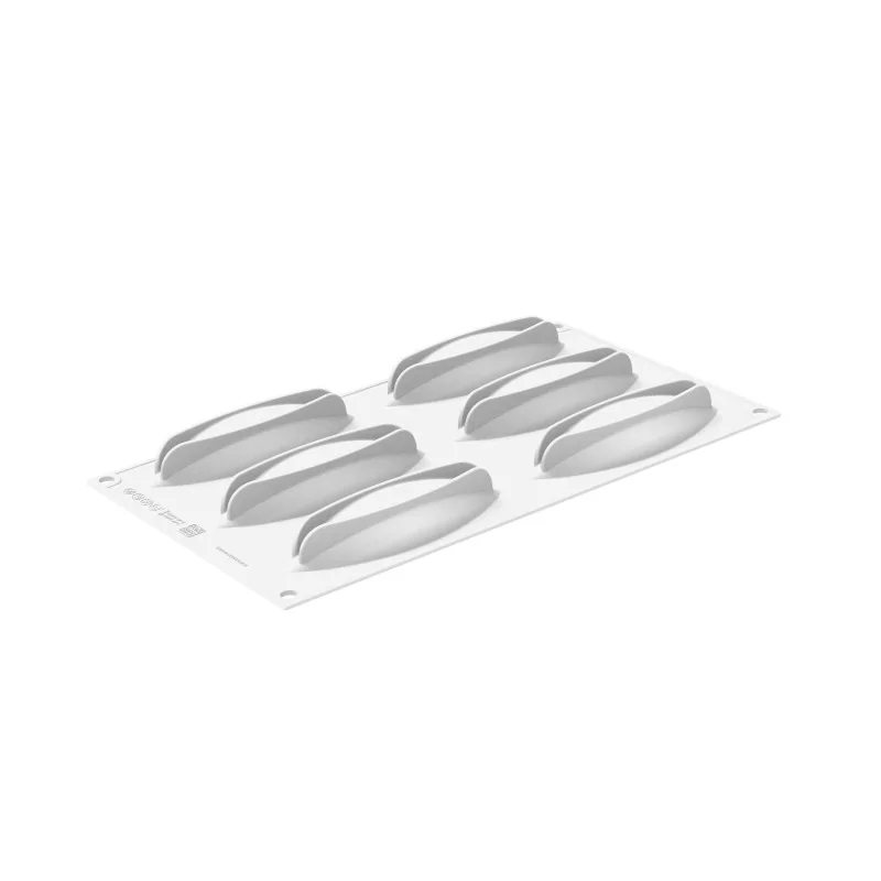 Silikomart Professional Kit 3D Tarte Ring Cabossa - 120 mm x 40 mm x h 20 mm - 39 ml