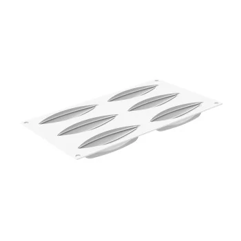 Silikomart Professional Kit 3D Tarte Ring Cabossa - 120 mm x 40 mm x h 20 mm - 39 ml