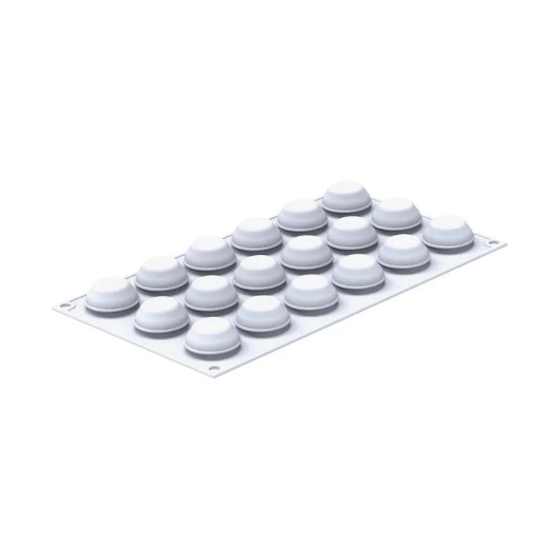 Silikomart Professional Bignè Perfetto 14 Cream Puff Pastry Choux Mold - ø 35 mm x h 20 mm - 14 ml Silikomart Professional Bignè Perfetto 14 Cream Puff Pastry Choux Mold - ø 35 mm x h 20 mm - 14 ml