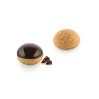 Silikomart Professional Bignè Perfetto 30 Cream Puff Choux Pastry Mold - ø 45 mm x h 25 mm - 30 ml