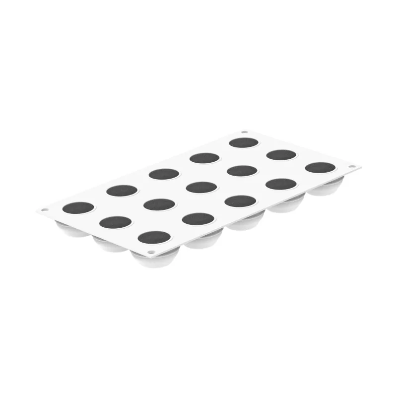 Silikomart Professional Bignè Perfetto 30 Cream Puff Choux Pastry Mold - ø 45 mm x h 25 mm - 30 ml
