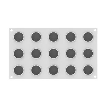 Silikomart Professional Bignè Perfetto 30 Cream Puff Choux Pastry Mold - ø 45 mm x h 25 mm - 30 ml