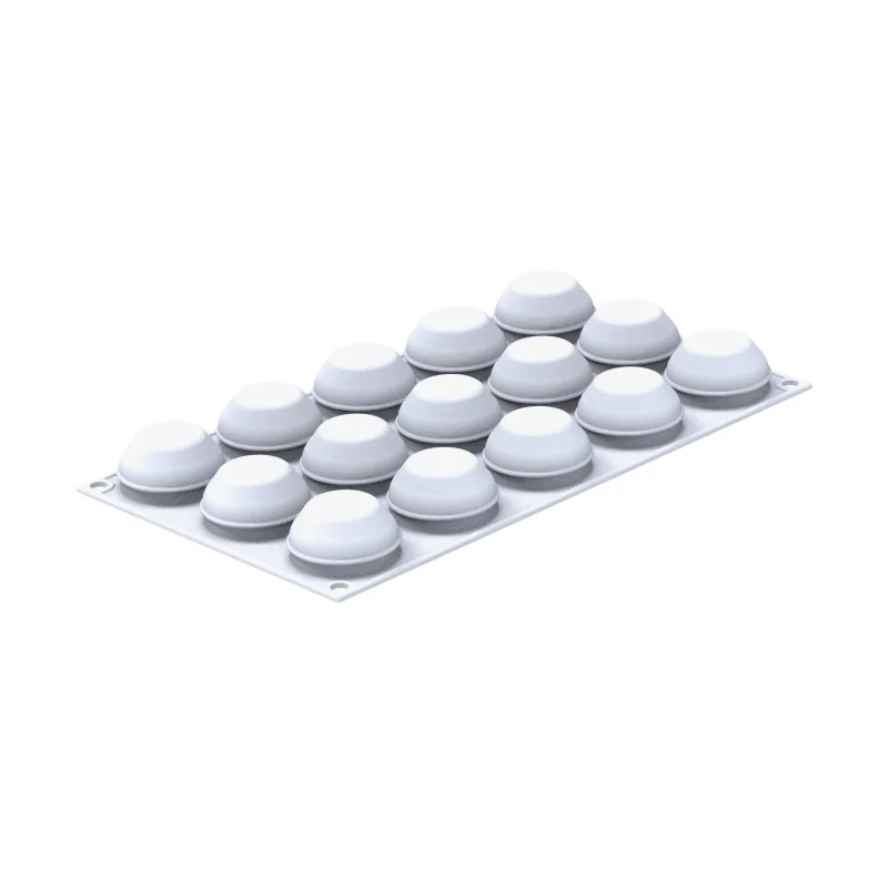 Silikomart Professional Bignè Perfetto 30 Cream Puff Choux Pastry Mold - ø 45 mm x h 25 mm - 30 ml