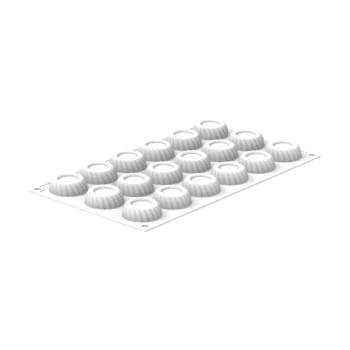 Silikomart Professional Torta XS 14 Mini Tea Cakes Pastry Mold - ø 40 mm x h 15 mm - 14 ml