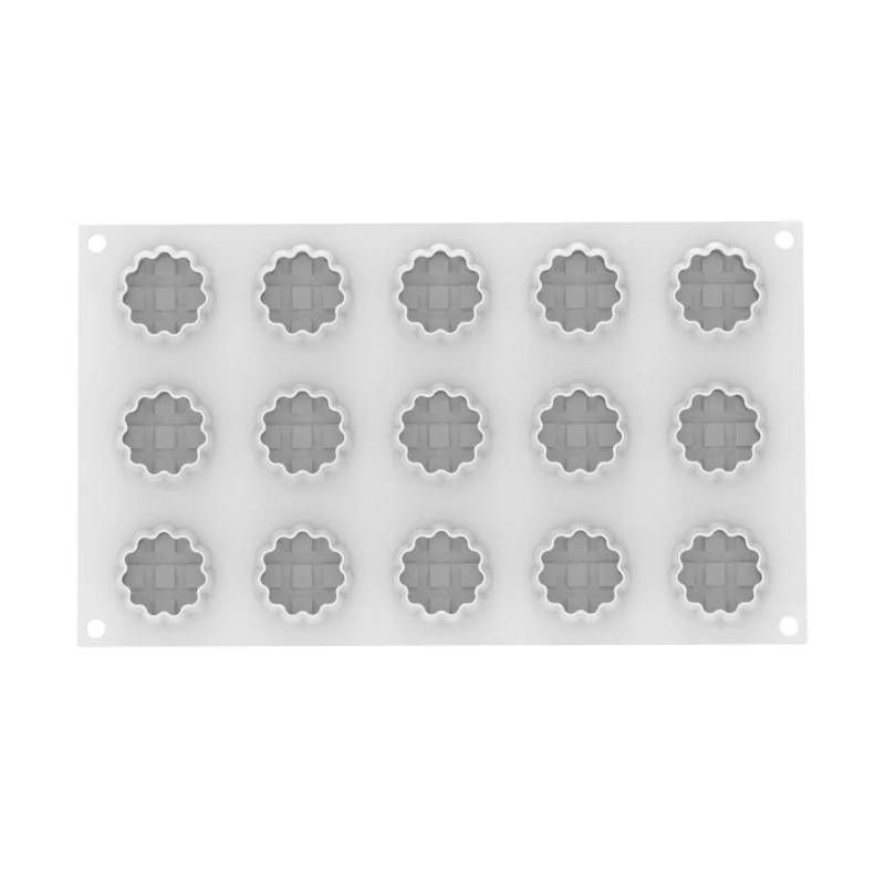 Silikomart Professional Crostata XS 20 Mini Tea Cakes Pastry Mold - ø 44 mm x h 17 mm - 20 ml Silikomart Professional Crostata XS 20 Mini Tea Cakes Pastry Mold - ø 44 mm x h 17 mm - 20 ml
