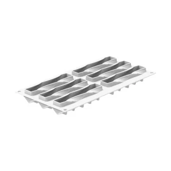Silikomart Professional Twist 90 Pastry Mold - 130 mm x 33 mm x h 30 mm - 90 ml