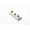 Handcrafted Fine Porcelain Napkin Plate 26 x 10 x 3 cm - Set of 6