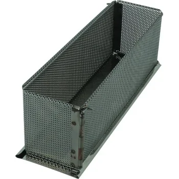 Stainless Steel Springform Pâtés en Croûte - 300 mm x 70 mm x h 90 mm