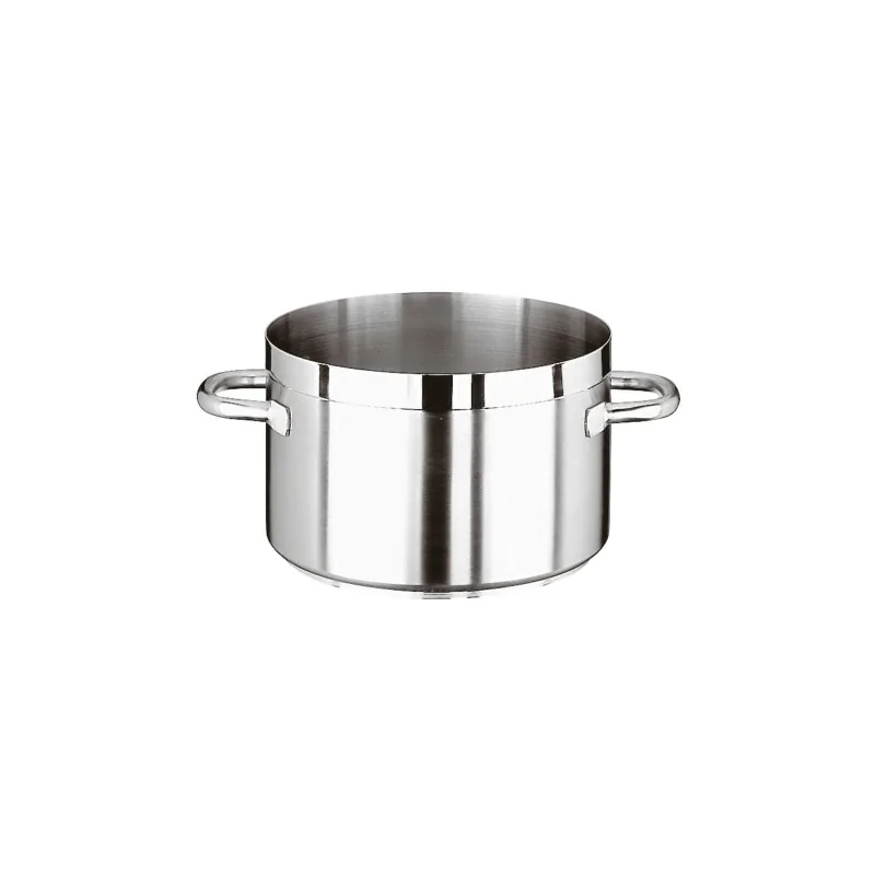 Paderno Grand Gourmet Stainless Steel Sauce Pot - 23 1/4 qts - D: 14 1/8" H: 8 1/2"