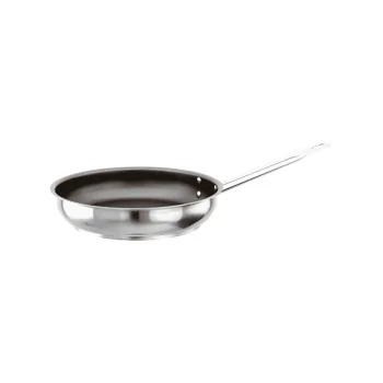 Paderno Grand Gourmet Stainless Steel Frying Pan Non-Stick - D: 12 1/2" H: 2 3/8"
