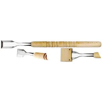 Stainless Steel Ice Carving Chisel - Length: 19 5/8"