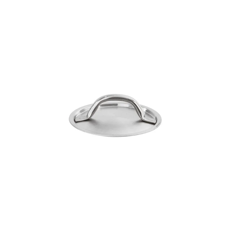 Paderno Grand Gourmet Stainless Steel Lid - D: 19 5/8" H: 3 1/2"
