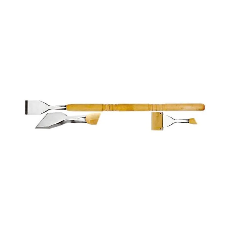 Stainless Steel Ice Carving Chisel - Length: 29 3/8"
