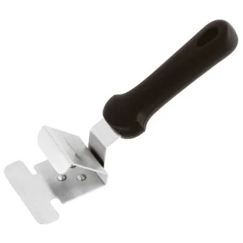 Stainless Steel Pizza Pan Gripper - 9" x 3 1/2"
