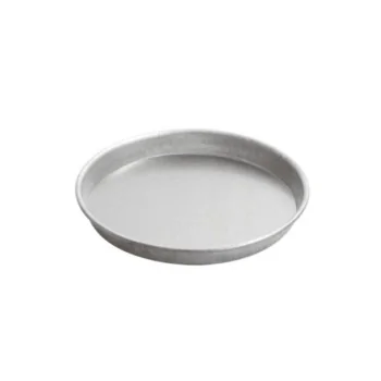 Steel Pizza Pan - D: 9 1/2" H: 1"