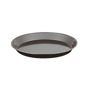 Blue Steel Baking Pan Heavy Duty - D: 12 5/8" H: 1"