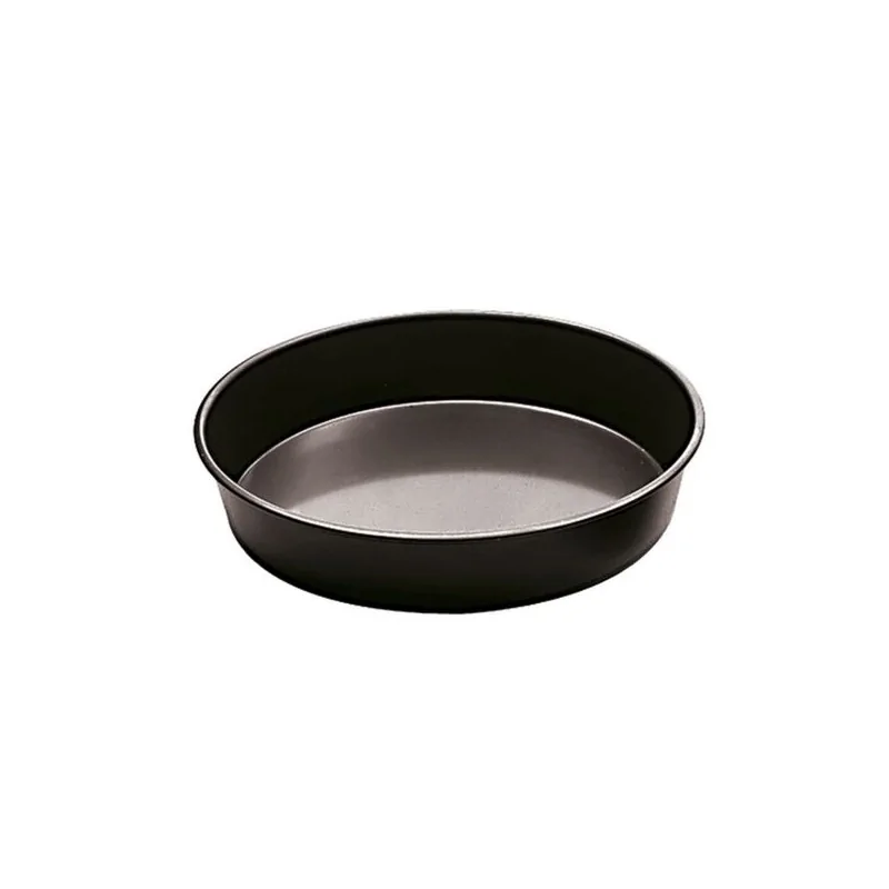 Blue Steel Baking Pan - D: 8 5/8" H: 1 3/8"