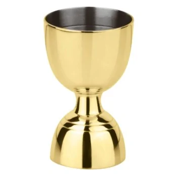 Bar Jigger Gold - 1 oz - D: 2" H: 3 1/2"