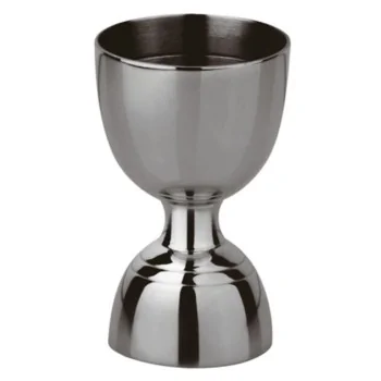 Bar Jigger Black - 1 oz - D: 2" H: 3 1/2"