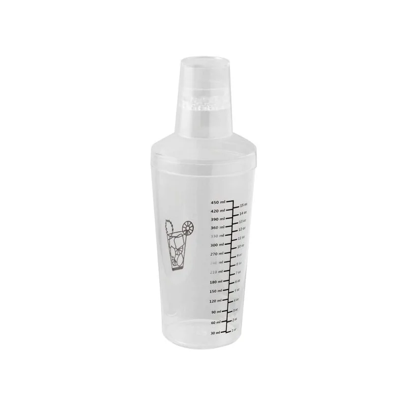 Cocktail Shaker with Recipes - 14 1/4 oz