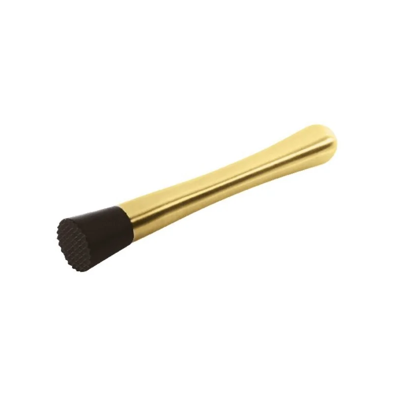 Gold Muddler - 1 1/4" x 7 7/8"