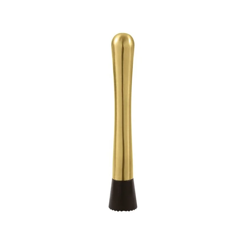 Gold Muddler - 1 1/4" x 7 7/8"