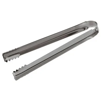 Ice Tong Black - Length: 6 1/4"