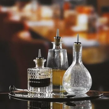 Dash Bottle with Dispenser Round - 11 1/4 oz - D: 3 5/8" H: 6"