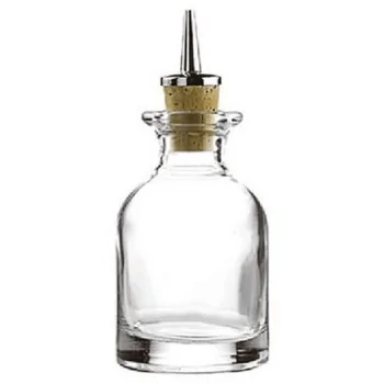 Dash Bottle No Pourer - 3 1/2 oz - 2 3/8" x 2 3/8" x 4"