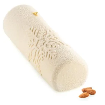 Silikomart Professional Snowfall Buche Pastry Log Mold - 81 mm x 250 mm x 58 mm - 1150 ml