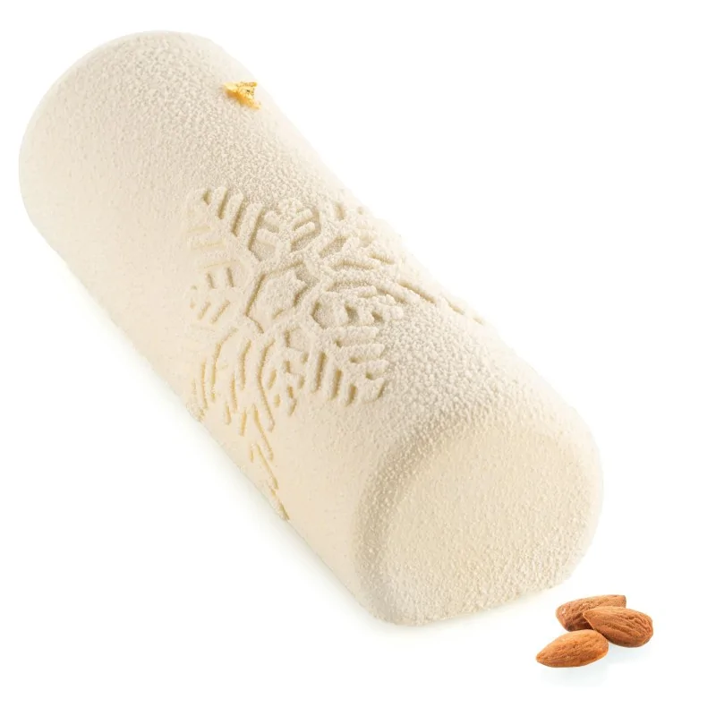 Silikomart Professional Snowfall Buche Pastry Log Mold - 81 mm x 250 mm x 58 mm - 1150 ml