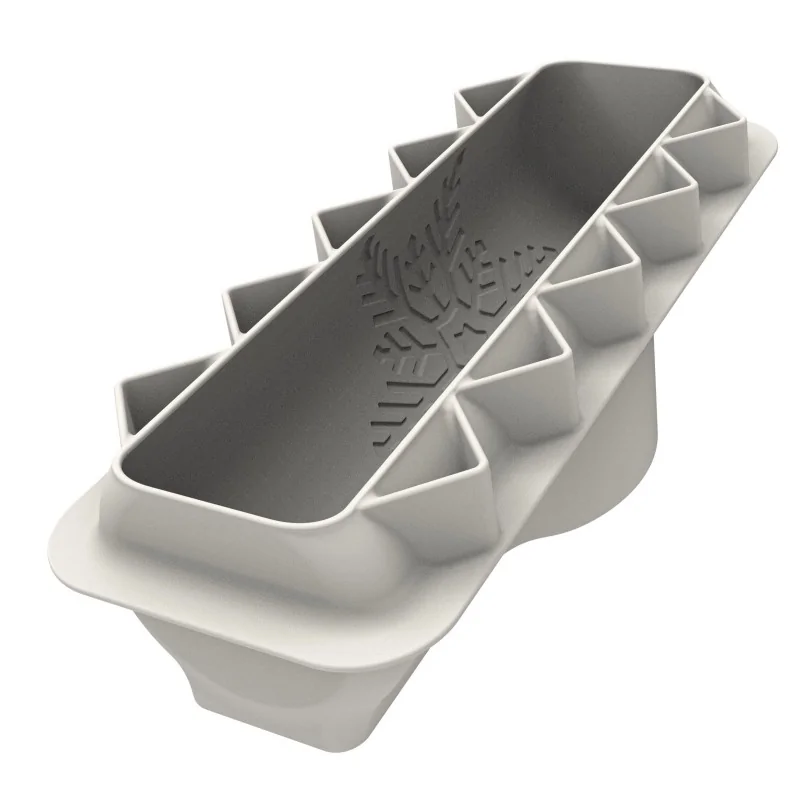 Silikomart Professional Snowfall Buche Pastry Log Mold - 81 mm x 250 mm x 58 mm - 1150 ml