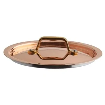 Paderno Mini Cover Copper - D: 6 3/8" H: 1 1/2"