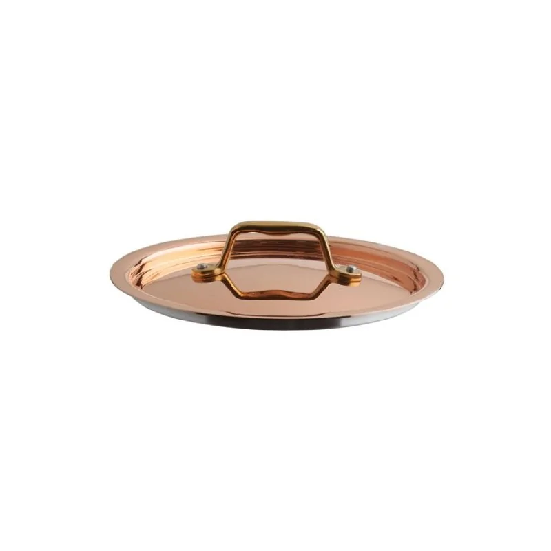 Paderno Mini Cover Copper - D: 6 3/8" H: 1 1/2"