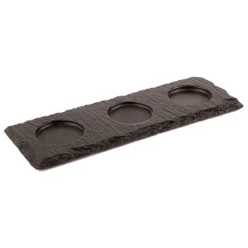Plate x12 with 3 Holes - 11" x 3 7/8"