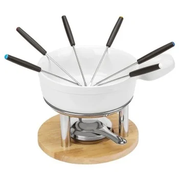 Cheese Fondue - D: 8 5/8" H: 6 7/8"