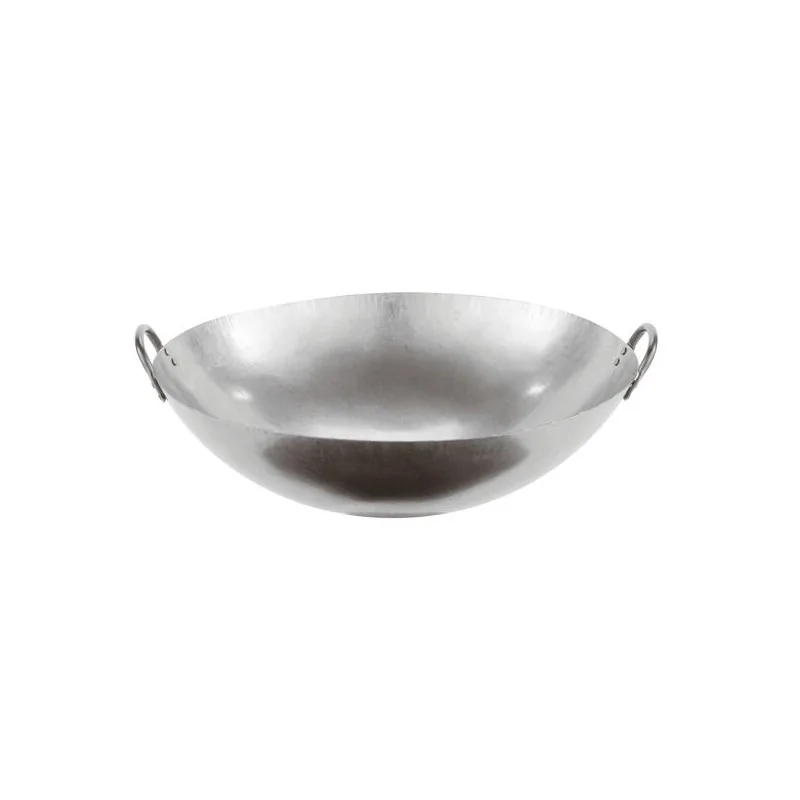 Wok Iron - D: 16” H: 4¾”