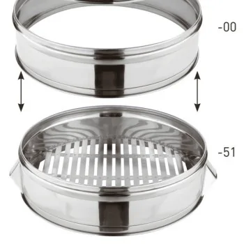 Steamer Base - D: 20” H: 5½”
