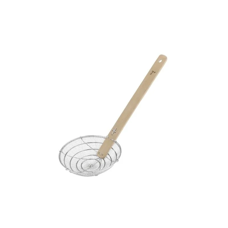 Chinese Deep Frying Skimmer Fine - D: 7⅞”