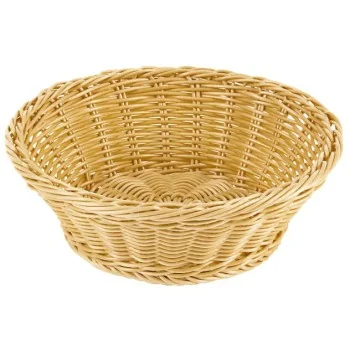 Bread Basket Round - D: 9" H: 2 3/4"