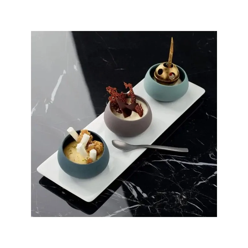 Degrenne 207133 Degrenne Api Rectangular Plate / Saucer - 27 x 9 cm...