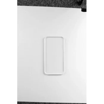 Degrenne Evento White Enamelled Porcelain Tray Gn 1/3 - 17.5 x 32.5 cm - 6''7/8 x 12'' 13/16