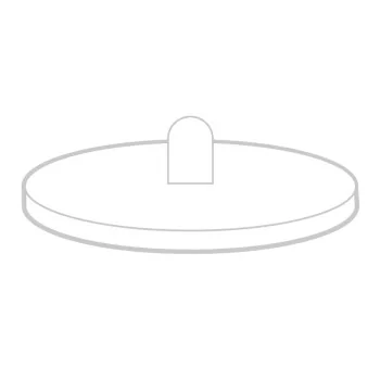 Degrenne Evento Lid For Mirror Finish Dispenser, Stainless Steel 18.10 - Ø17.9 cm - Ø7'' 1/16