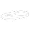 Degrenne Evento Black Acrylic Stand For Juice Dispenser - 20 x 32 cm - Ep : 2cm - 7'' x 12'' 5/8 - thickness : 13/16