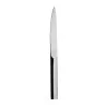 Degrenne L'E Starck Stainless Steel Table Knife Solid Handle Pointed Blade Serrated 233 mm - 9''3/16 - Pack of 12