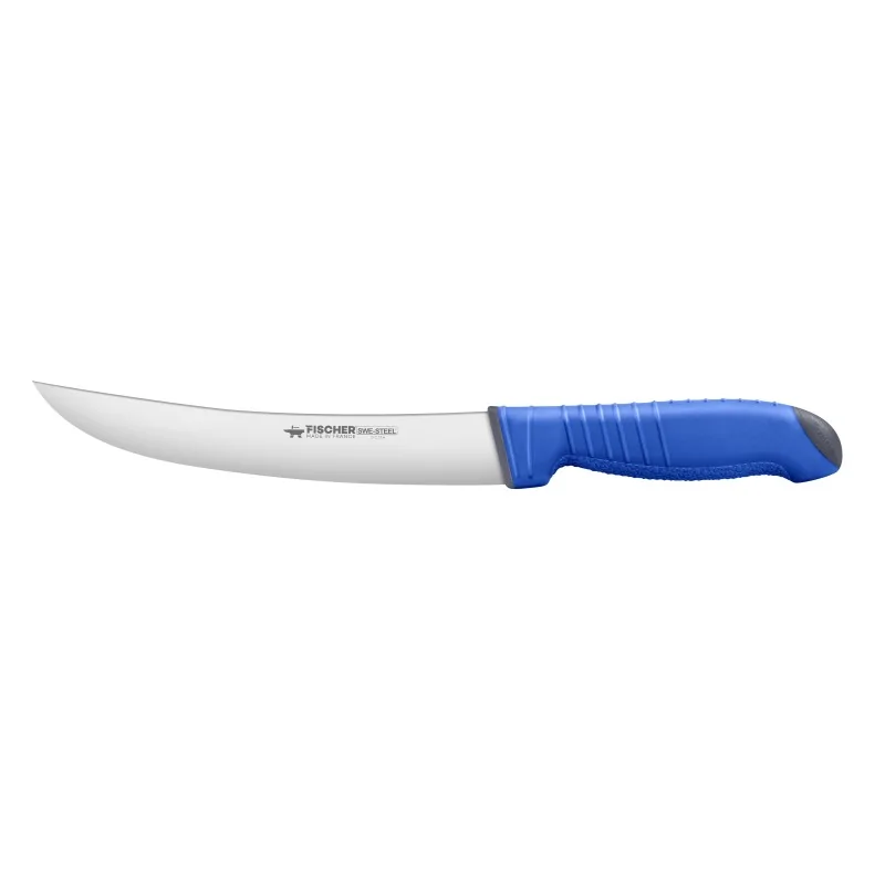 FISCHER SANDVIK Butcher Knife 20 cm - Blue Handle