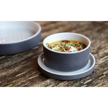 Chef & Sommelier Geode Charcoal Bowl (D:4.75'') - Set of 24