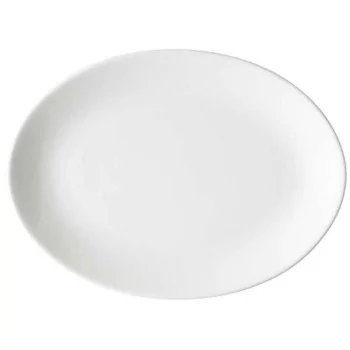 Chef & Sommelier Infinity Coupe Oval Platter (L:10.75'' X W:8.0'') - Set of 12