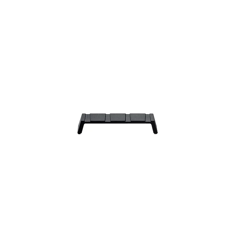 Elegant Modul Spoon Rest - Matt Black Melamine - 20 x 5 x 4 cm - Set of Two