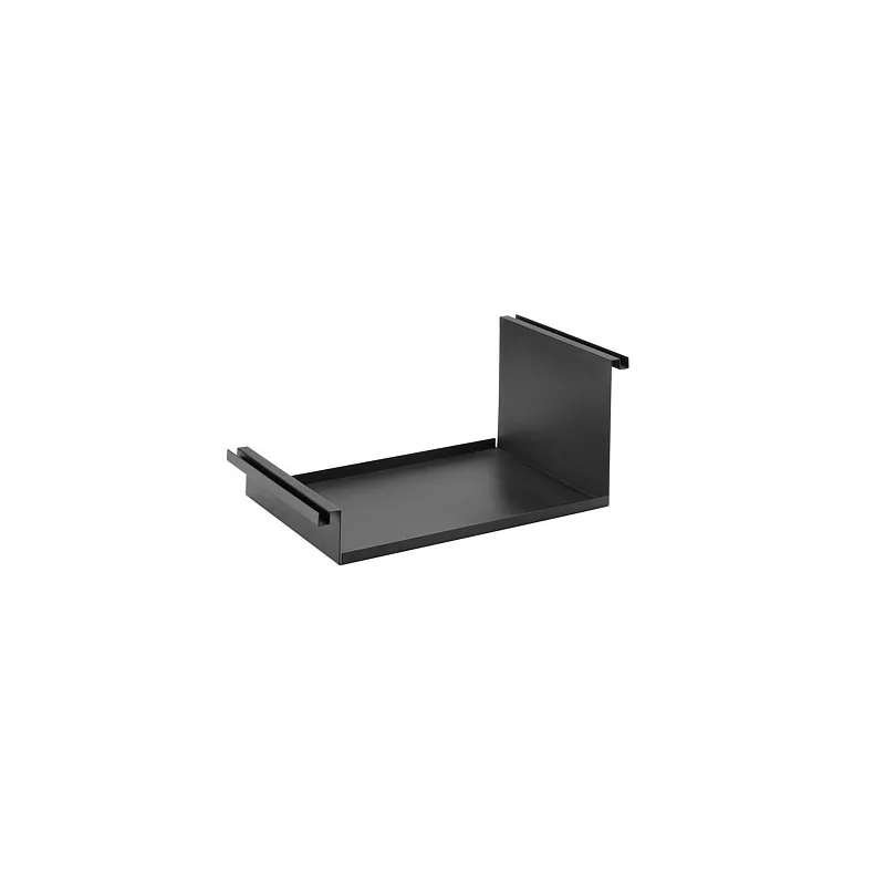 Elegant Connecting Board Glow M - Steel - Matt Black - 55.2 x 32.6 x 24.2 cm